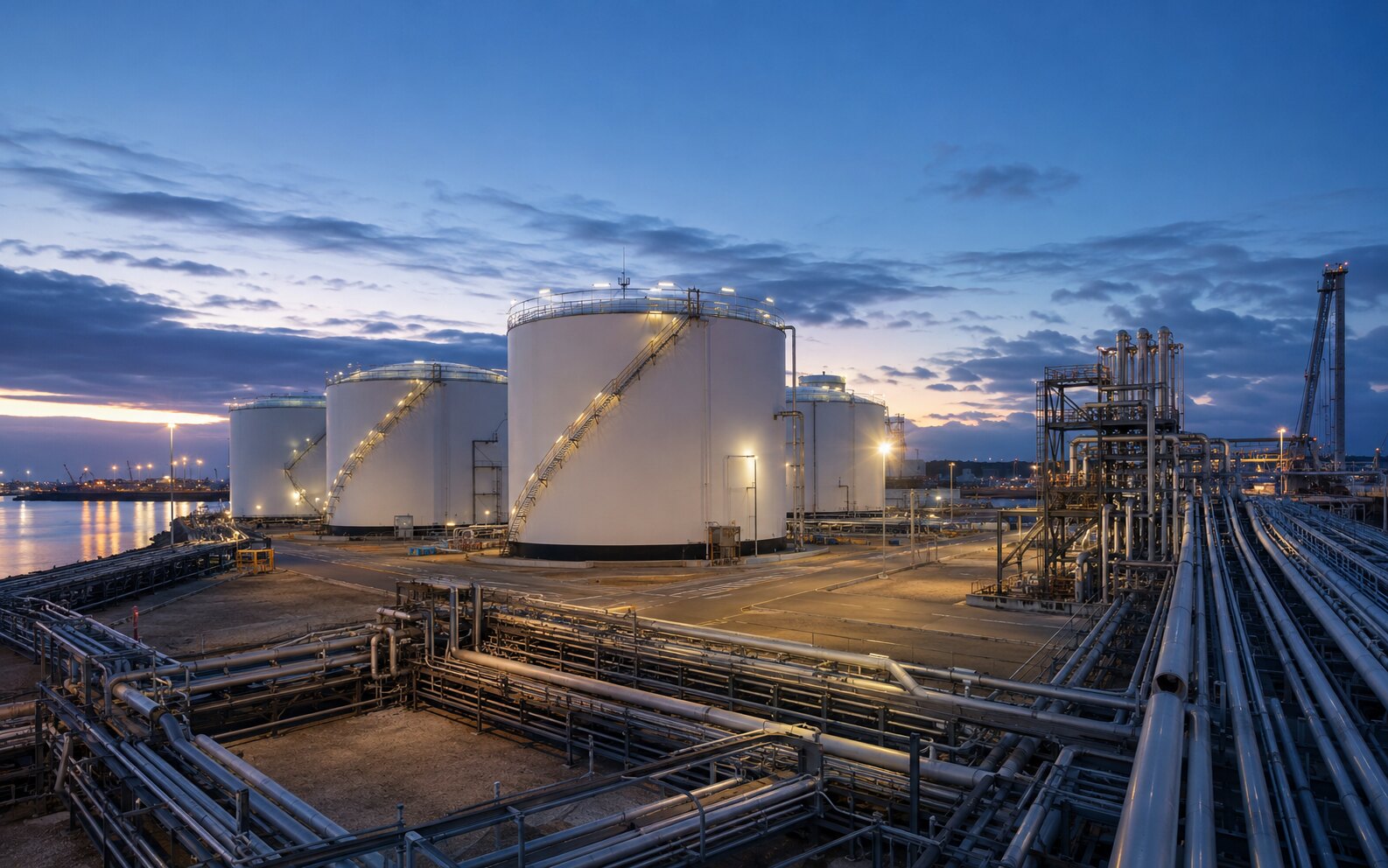 Representative international fuel terminal and pipeline infrastructure