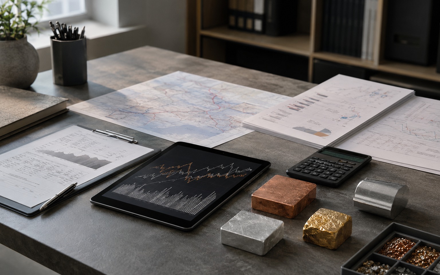 Representative commodity samples, logistics analysis and market-reference review